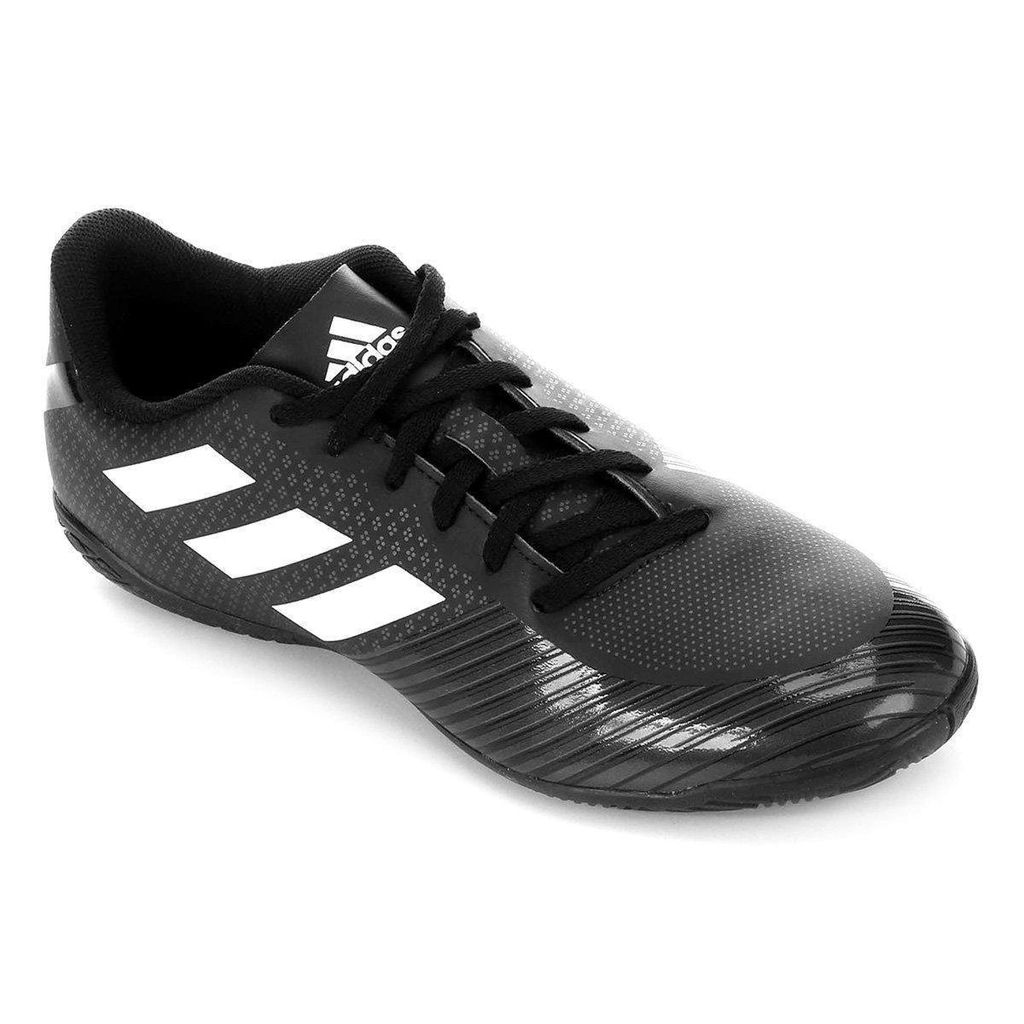 chuteira futsal adidas branca