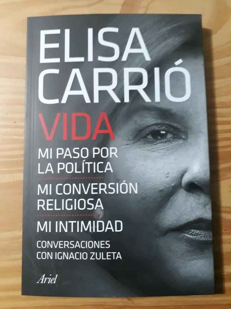 Resultado de imagen para elisa carrio vida libro