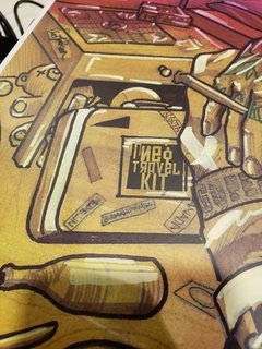 Afiche homenaje a las bandas Tropical Punk Records en internet