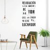Vinilo decorativo “Yo seré tu luchador”