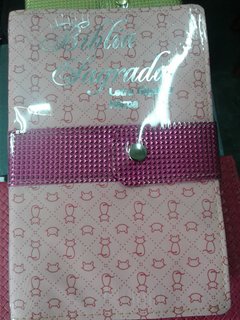 Bíblia Sagrada c/ harpa e índice rosa gatinho e botão  letra grande