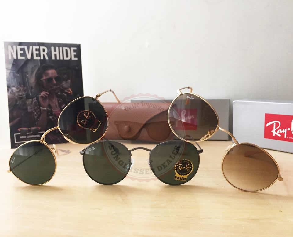 lentes ray ban round