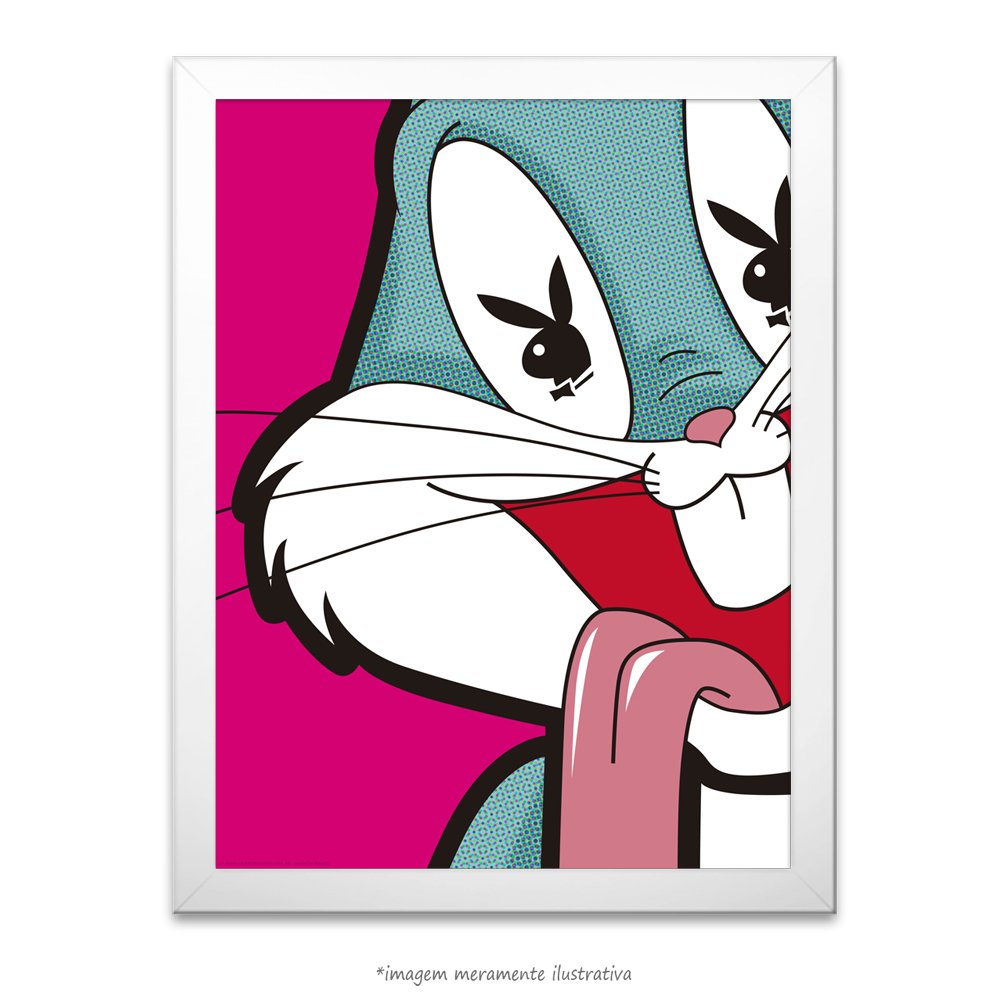 poster pernalonga pop art no queroposters com