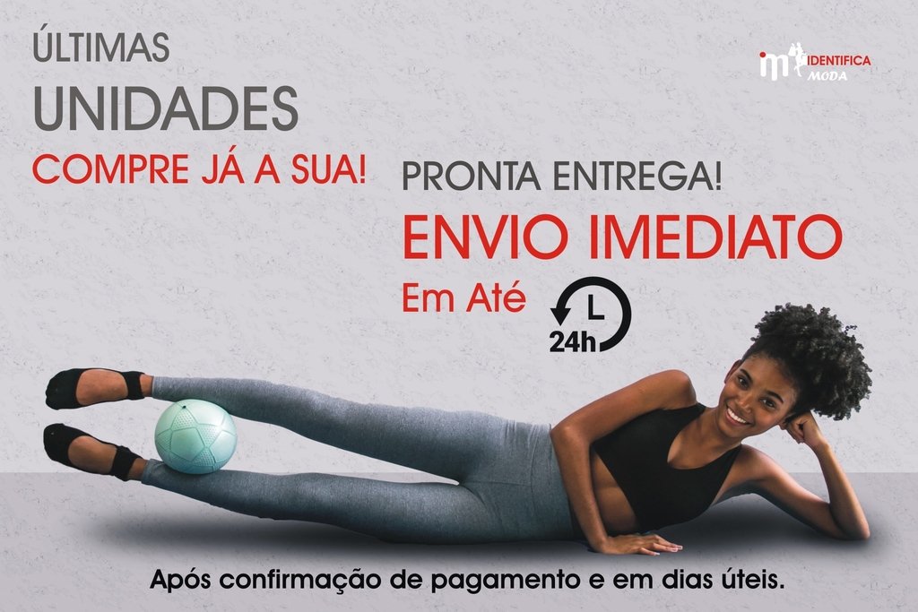 Calça Legging Cintura Alta Cotton Fitness | (Cinza Claro) | Ref: LEGCE01  Promoção !!!