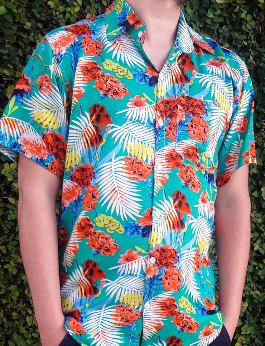 camisa havaiana phiphi camisaria