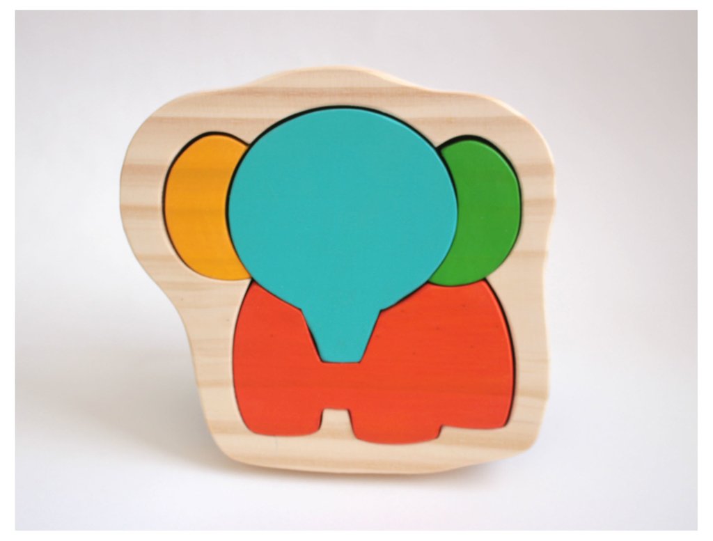 rompecabezas elefante