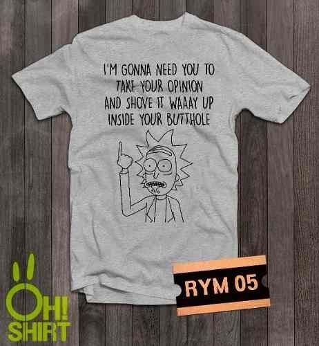 remeras de rick y morty