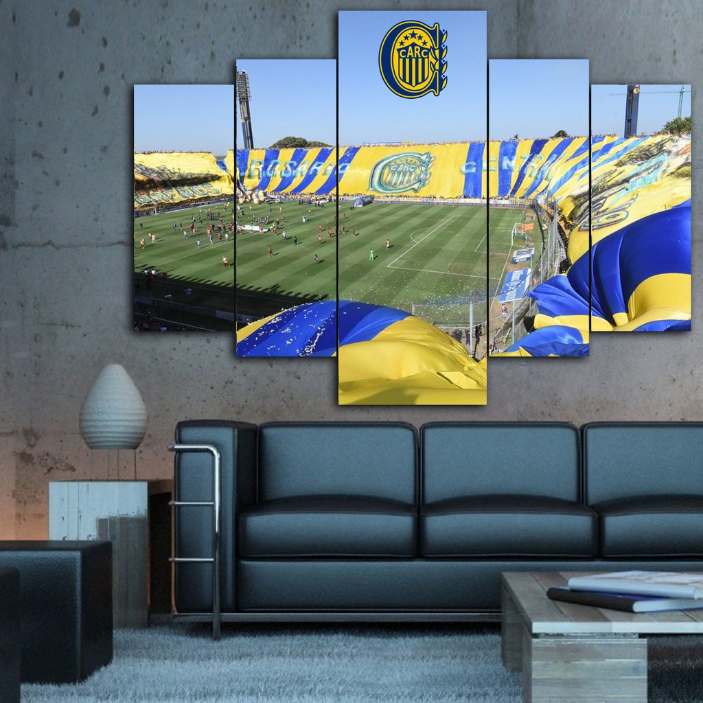 Cuadro Poliptico Futbol Rosario Central