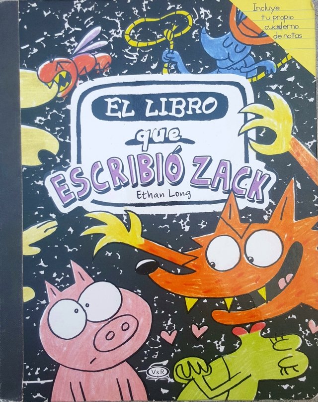 El libro que escribió Zack Libros Revueltos