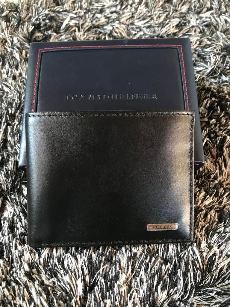 carteira tommy hilfiger masculina marrom