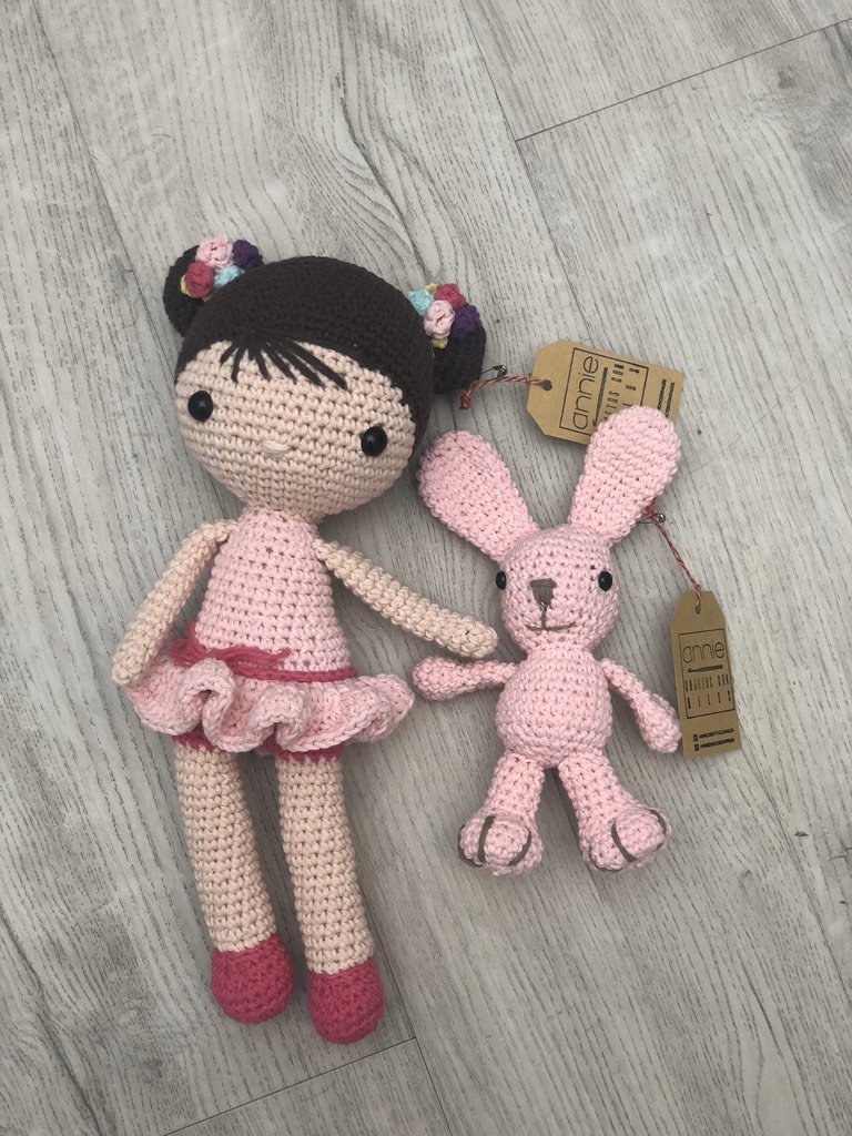 venta de muñecas tejidas a crochet