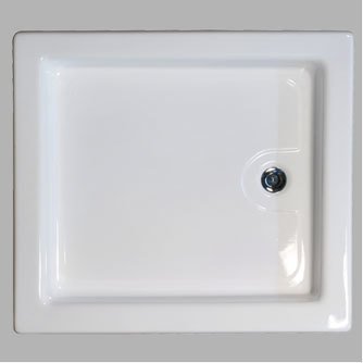 Receptáculo Plato Piso Box De Ducha 80x80 Acrílico Refozado
