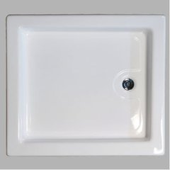 Receptáculo Plato Piso Box De Ducha 80x80 Acrílico Refozado