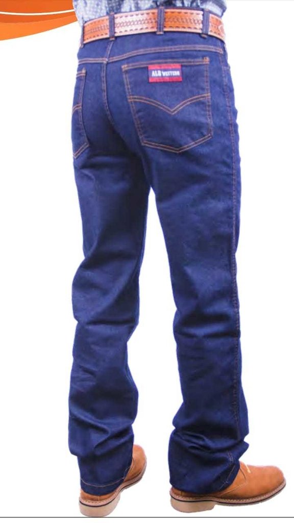 calça de cowboy masculina