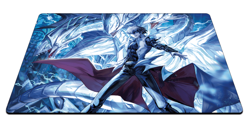 Playmat Yugioh Kaiba Blue Eyes Personalizado Customizado 153