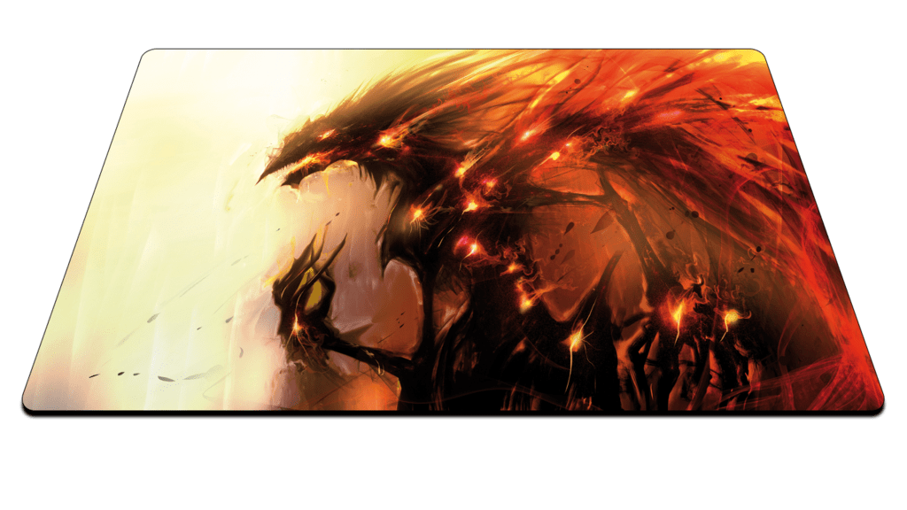 Playmat Yugioh Red Eye Black Dragon Personalizado Customizado 165