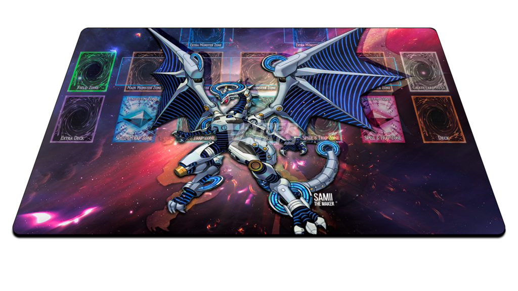 Playmat Yugioh Firewall Dragon Zona Link Personalizado By Sami the Maker