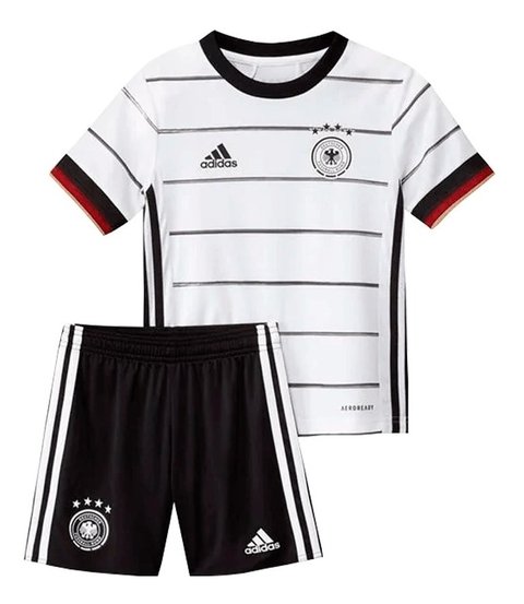 Conjunto Kit Camisa e Shorts Juvenil Seleção da Alemanha - Infantil