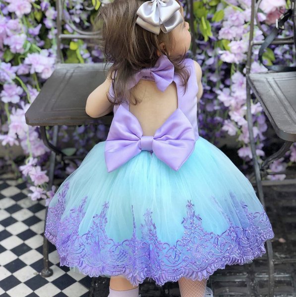 vestido lilas bebe 1 ano