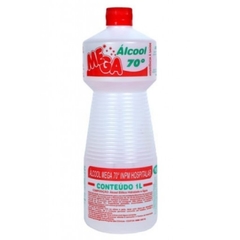 Alcool 70% 50ml uniphar (7898031313465)