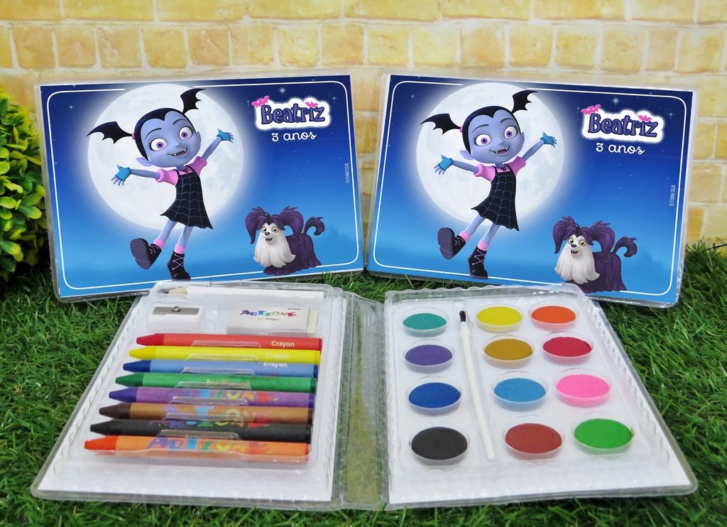 Lembrancinha Vampirina Estojo Colorir Want to discover art related to vampirina? lembrancinha vampirina estojo colorir