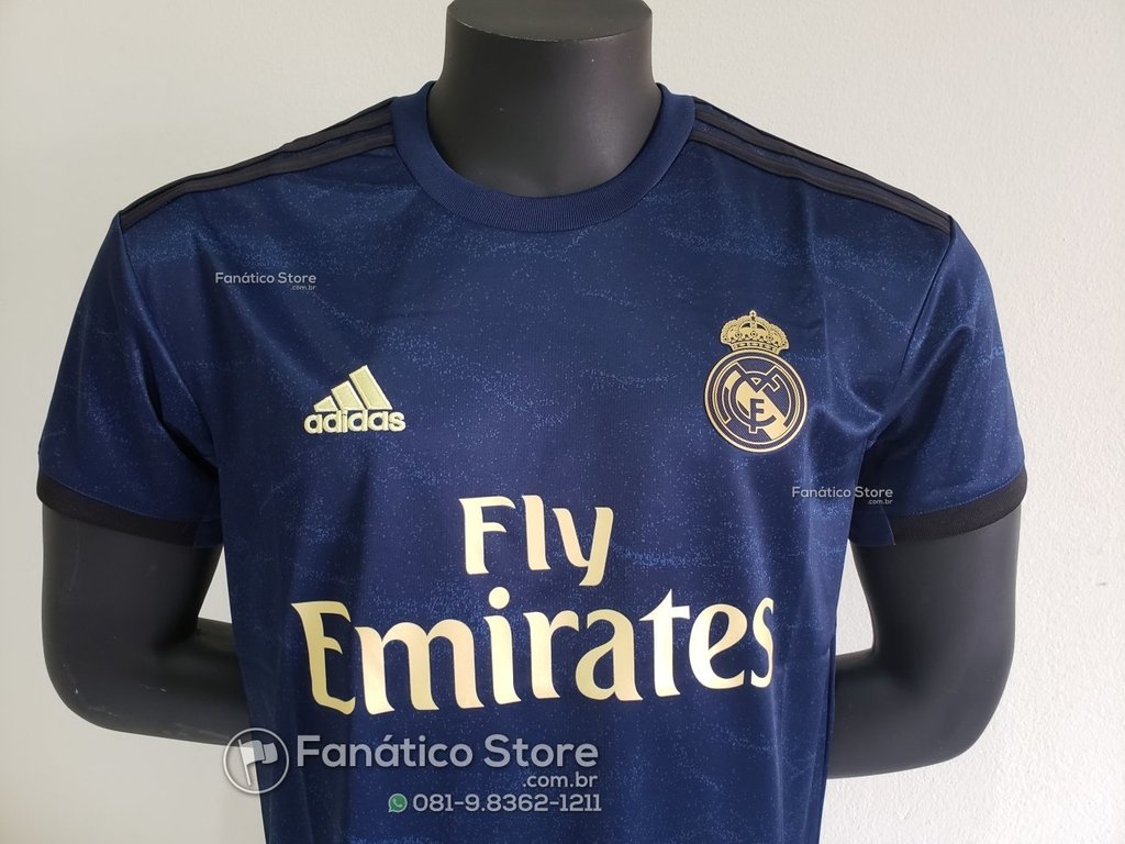 camisa azul real madrid 2019