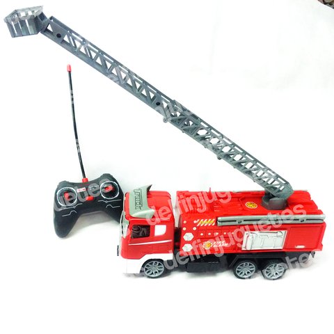 camiones de bomberos de juguete a control remoto