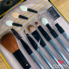 Kit de Pinceis com 7 Pincéis Meily's