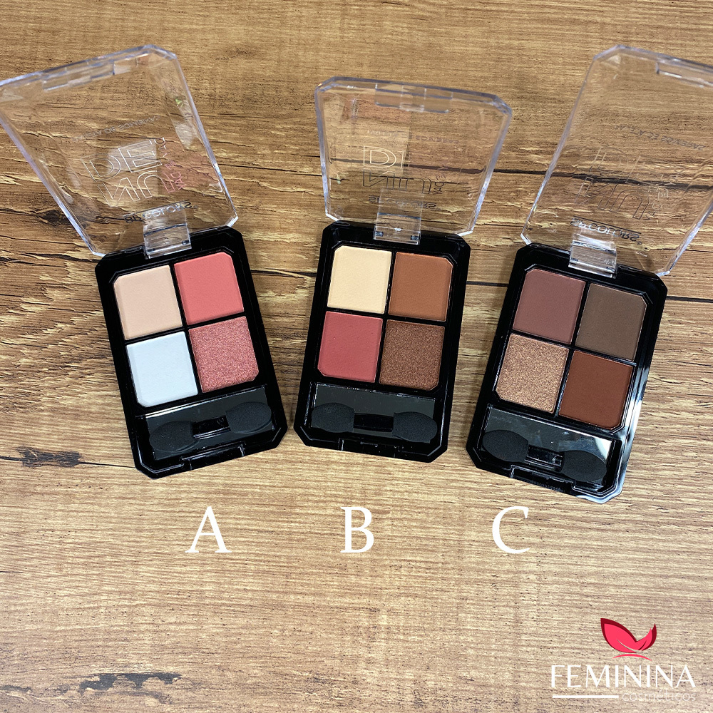 R$8,99 Paleta de Sombras Nude Day by Day SP Colors SP150-C