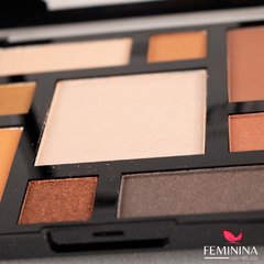 Paleta de Sombras e Iluminadores Sunset SP Colors