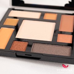 Paleta de Sombras e Iluminadores Sunset SP Colors