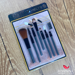 Kit de Pinceis com 7 Pincéis Meily's