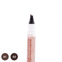 Delineador para Sobrancelhas 4 Pontas Linha Brow Dapop
