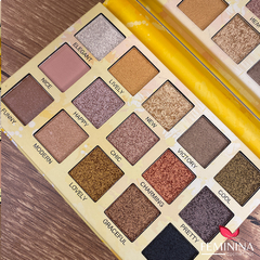 Paleta Spotlight Eyeshadow Gold L2037 - Loja de Maquiagens Online | Cosméticos barato | Feminina  Cosméticos