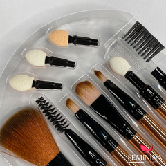 Kit de Pinceis com 7 Pincéis Meily's