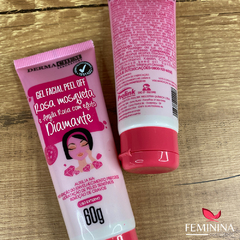 Gel Facial Rosa Mosqueta e Argila Rosa com efeito Diamante Dermachem