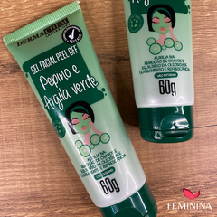 Gel Facial Pepino e Argila Verde Dermachem