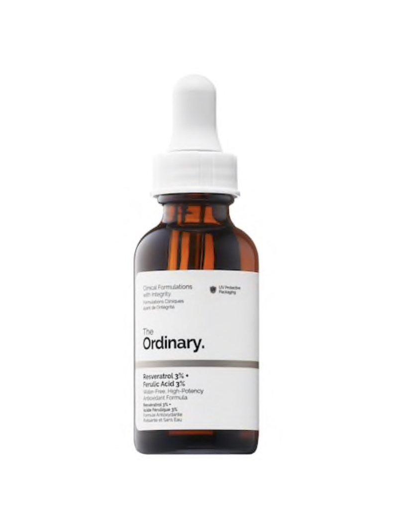 The ordinary resveratrol 3 + ferulic acid 3