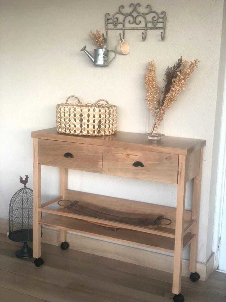 Barra madera zoita lustre natural