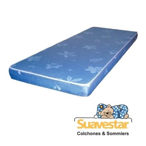 Cama económica 1 Plaza y media C/Cajones + Colchón Suavestar