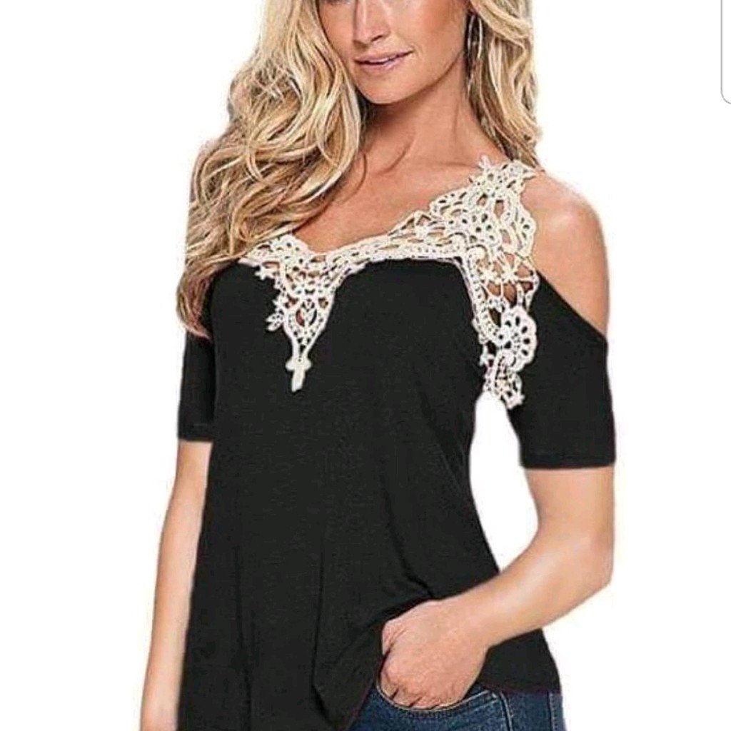 remera de encaje