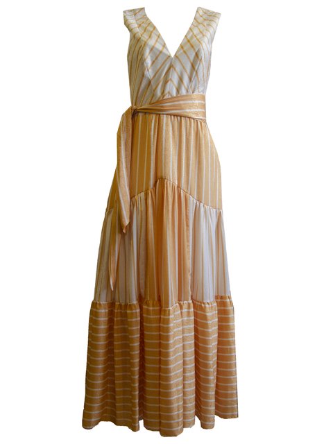 vestido amarelo amissima