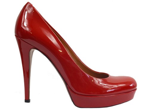 sapato gucci vermelho