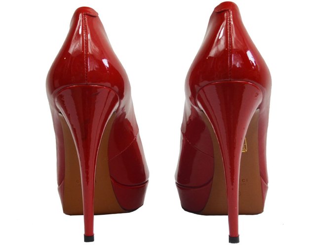 sapato gucci vermelho