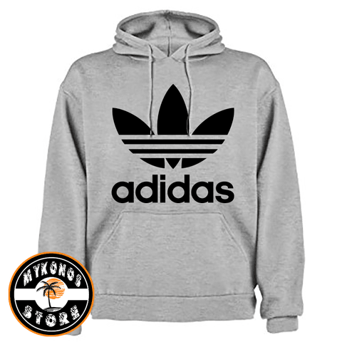 buzo adidas gris hombre