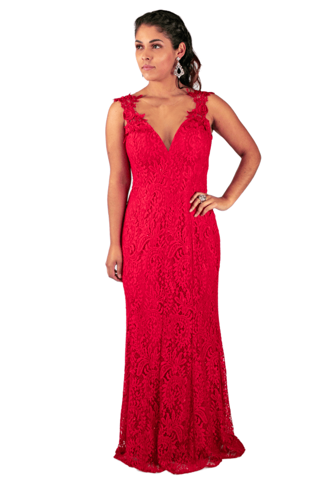 Vestido Longo Vermelho De Renda Flash Sales, 55% OFF | www.rhondafeinman.com
