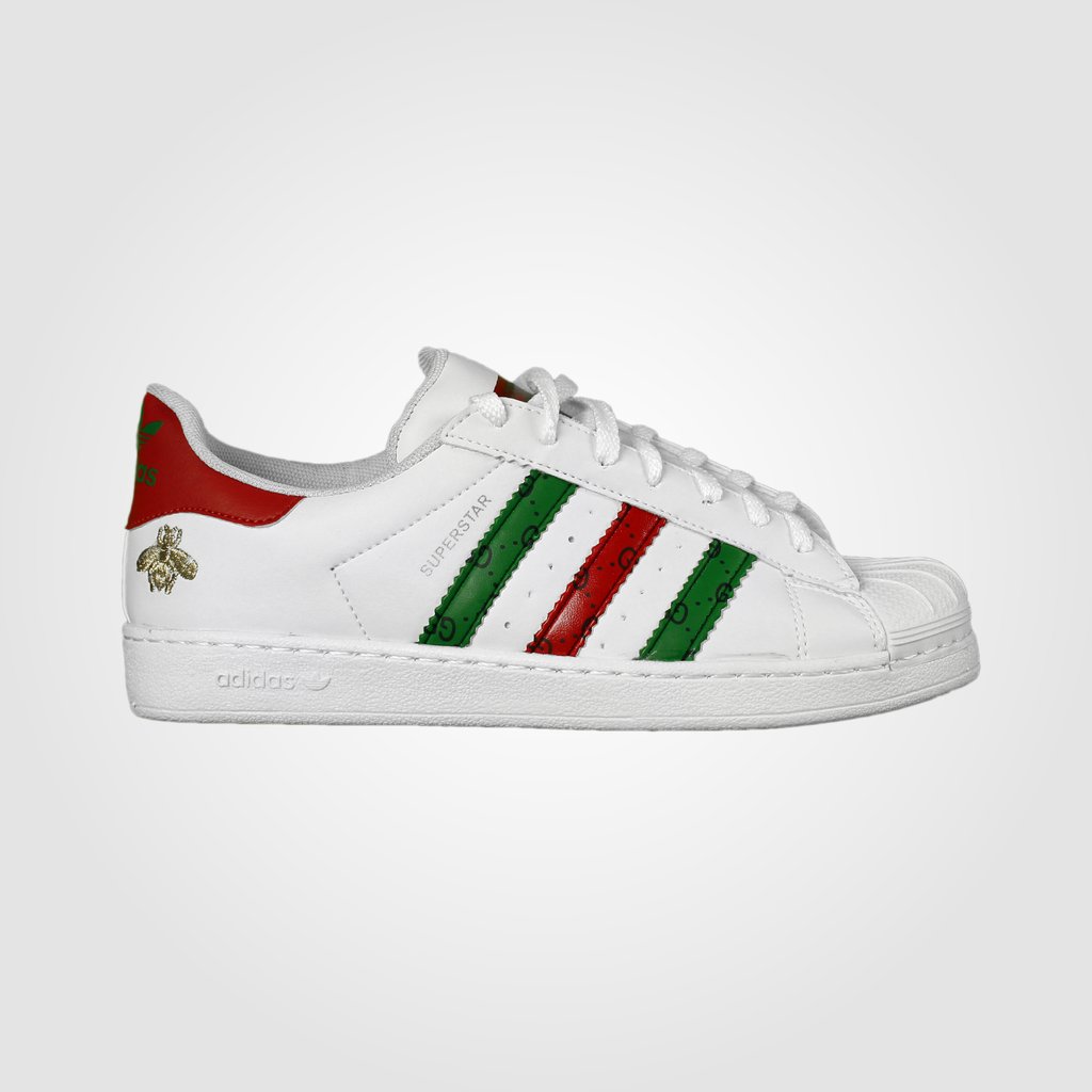 adidas gucci blancas