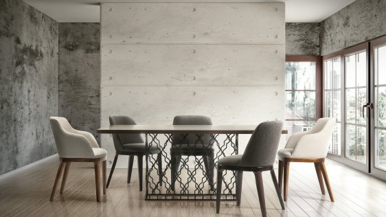Mesa de jantar lusso e Cadeiras designer