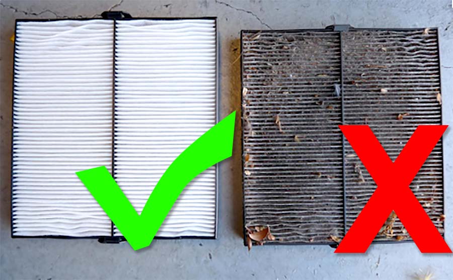Filtro Limpo X Filtro Sujo do Ar condicionado - Veja a diferença