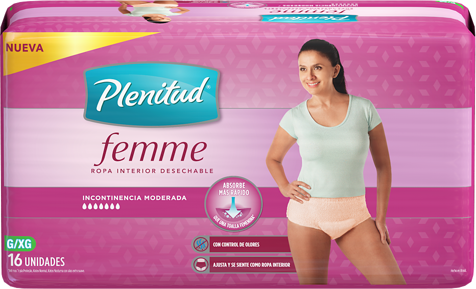 ropa interior desechable para dama